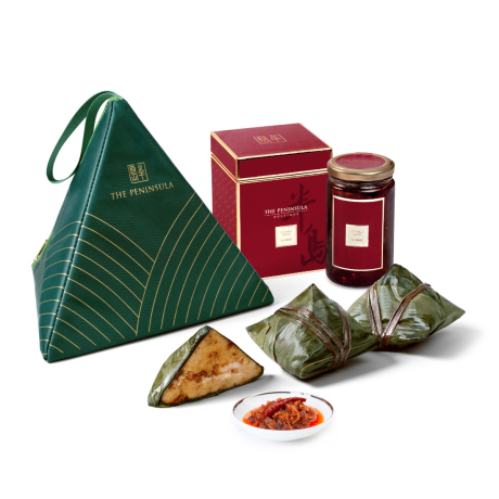 Rice Dumpling and The Peninsula XO Chilli Sauce Gift Set