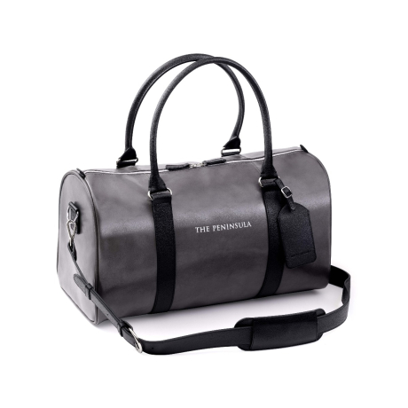 The Peninsula Leather Duffle Bag